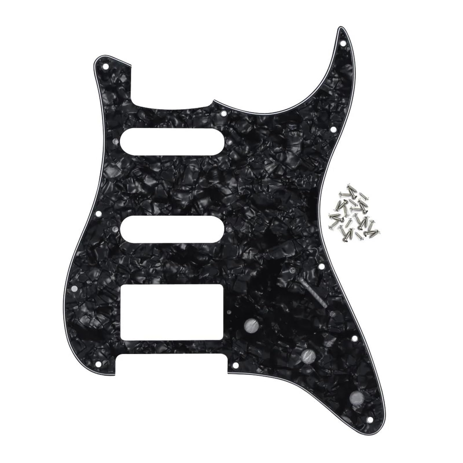 Pickguard guitare électrique HSS anti-rayures 11 trous