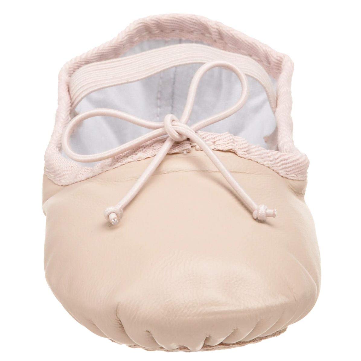 Dance Class Girls Olivia One-Piece Ballet Flat, Pink, 4 Big Kid