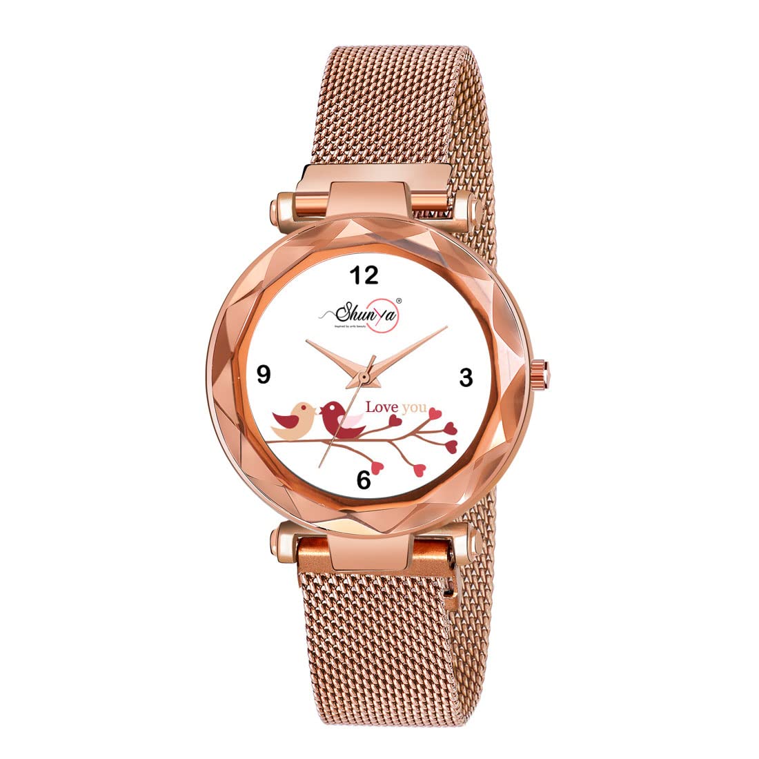 Shunya New Luxurious Looking Love Dueck Dial Professional Wrist Watch Analog Watches for Women & Girls (B0C6FFGN47) Amazon Price History, Amazon Price Tracker