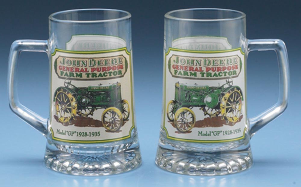John DeereM. Cornell Licensed Glass .4 L Beer Mug (Tractor)