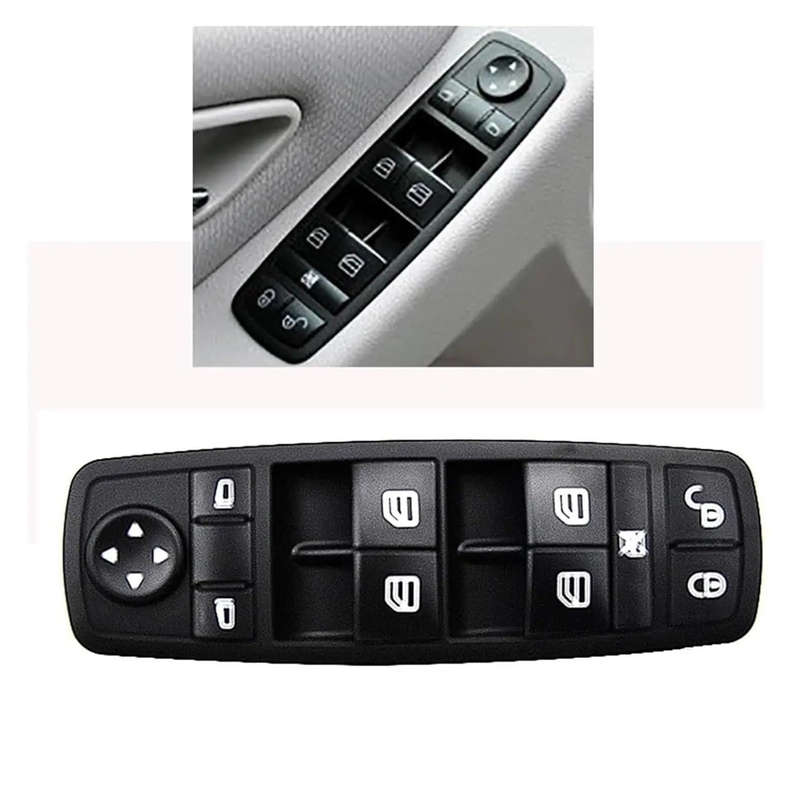 Interrupto Elevalunas Eléctrico Para Benz A-CLASS W169 B-CLASS W245 A180 A200 B180 Interruptor De Ventana