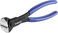 Vista 1 de WORKPRO Alicates de corte de 7 pulgadas, alicates de corte final - Acabado negro en acero cromo vanadio, pinza de corte final de alto