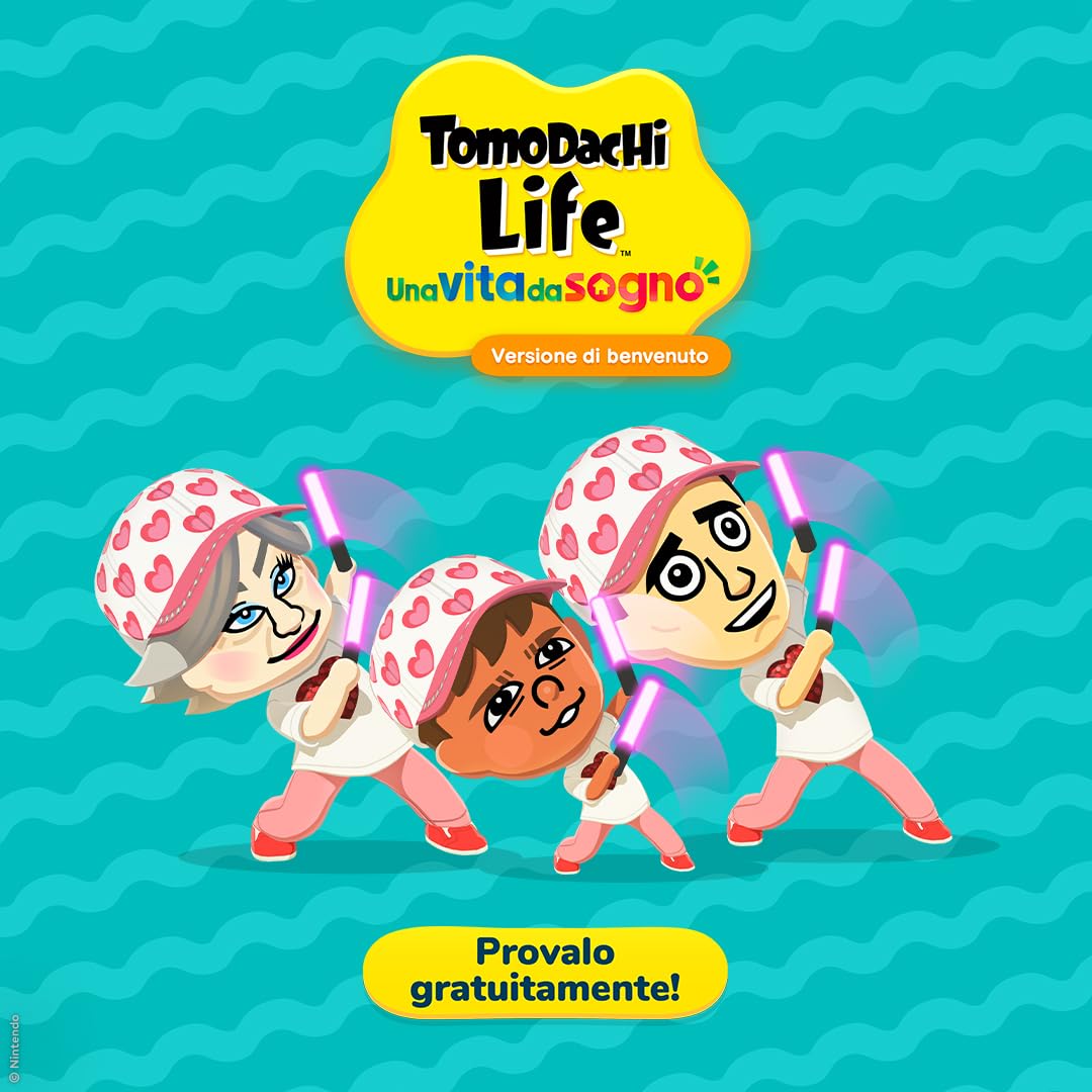 Tomodachi Life: Una vita da sogno - Ed. Italiana - Versione su scheda