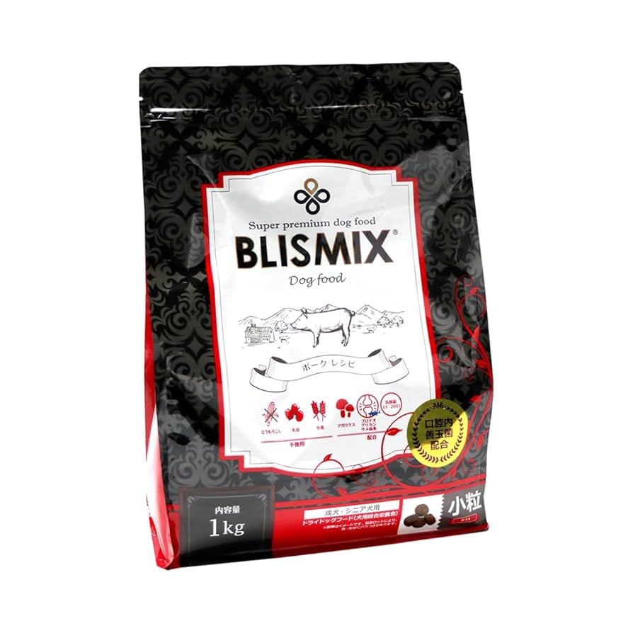 【15kg】BLISMIX ブリスミックス ポークドッグフード Amazon.co.jp: ブリスミックス ポーク 小粒 1kg : ペット用品