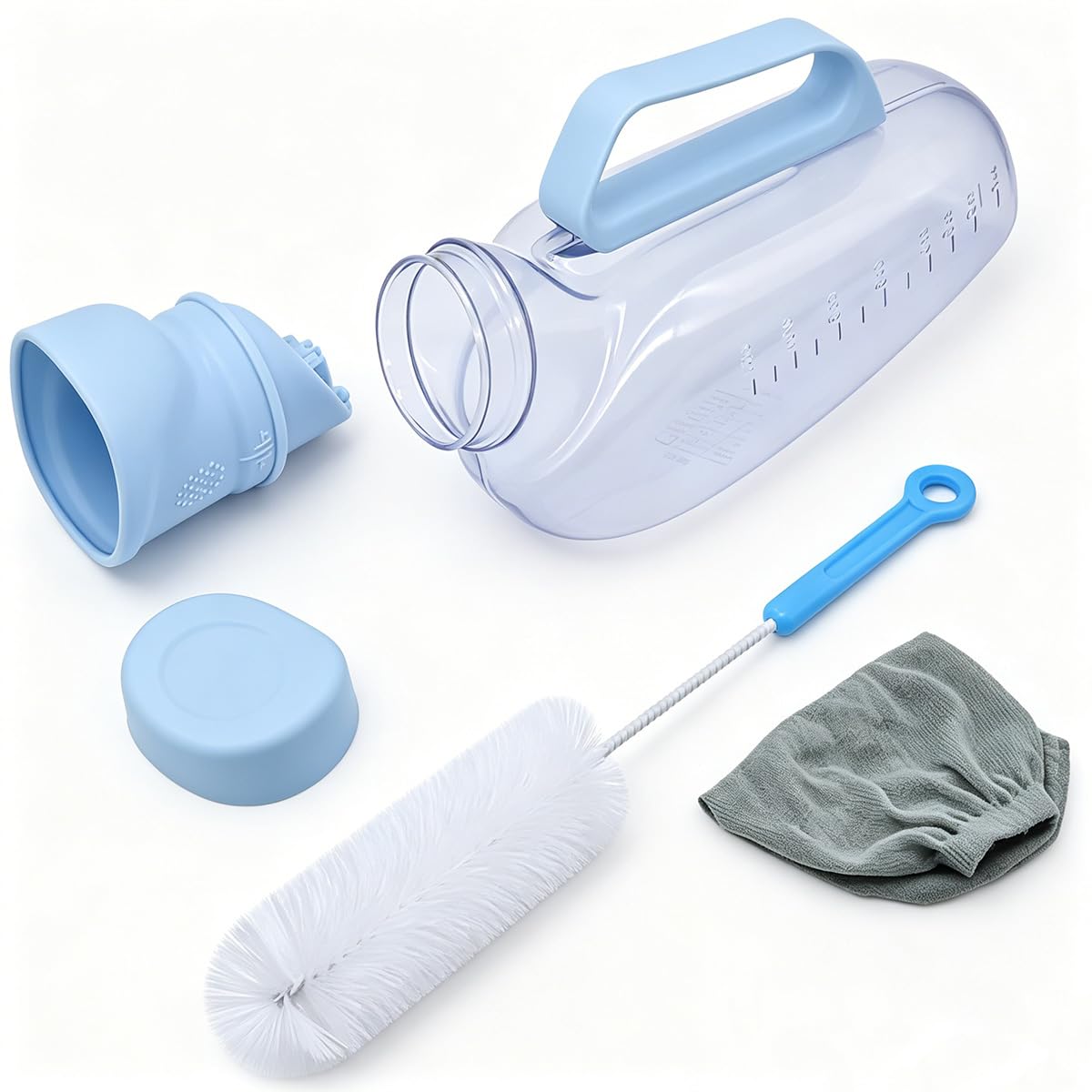 View 1 of VARONGHKOO Men's Portable Urinal - 1200ml Leak-Proof