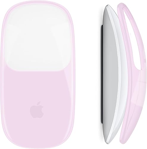 Miniatura 8 de B BELK Funda compatible con Apple Magic Mouse 1 y 2, funda rígida de plástico transparente ultrafina para Magic Mouse, 3 capas resistente a caídas y