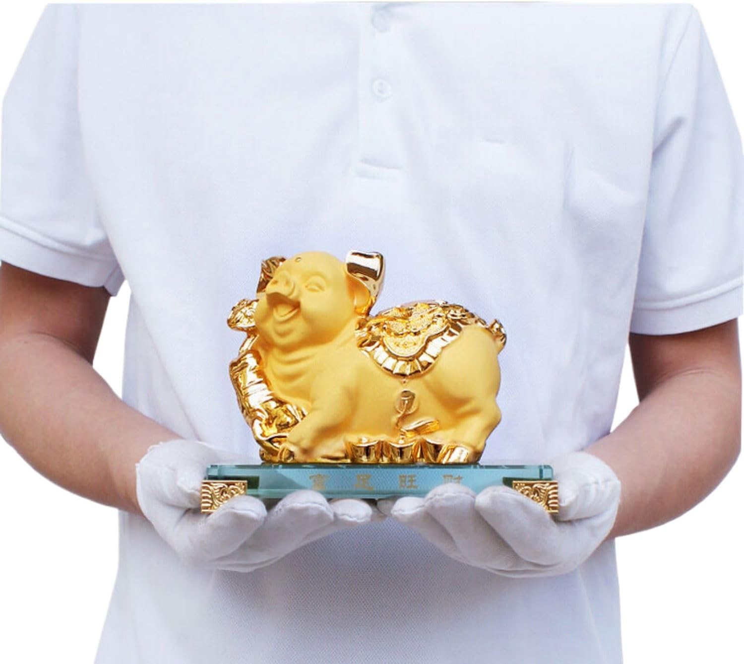 水晶属相摆件 Feng Shui Figurine Home Office Decor Chinese Gifts Brass Chinese Zodiac Feng Shui Figurine Deco, 十二生肖鼠牛虎兔龙蛇马羊猴鸡狗猪家居工艺礼品 8908