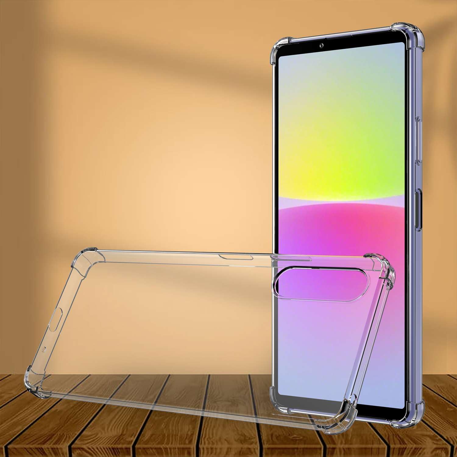 ebestStar - Cover per Sony Xperia 10 V, Custodia Silicone Trasparente