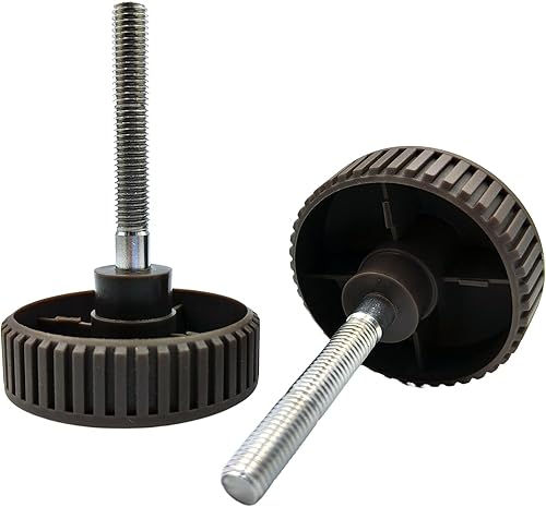 Miniatura 8 de 2 tornillos de toldo M8 x 1.772 in para columpio de porche, perillas de repuesto, pernos de fijación para fijar el marco del toldo al marco oscilante