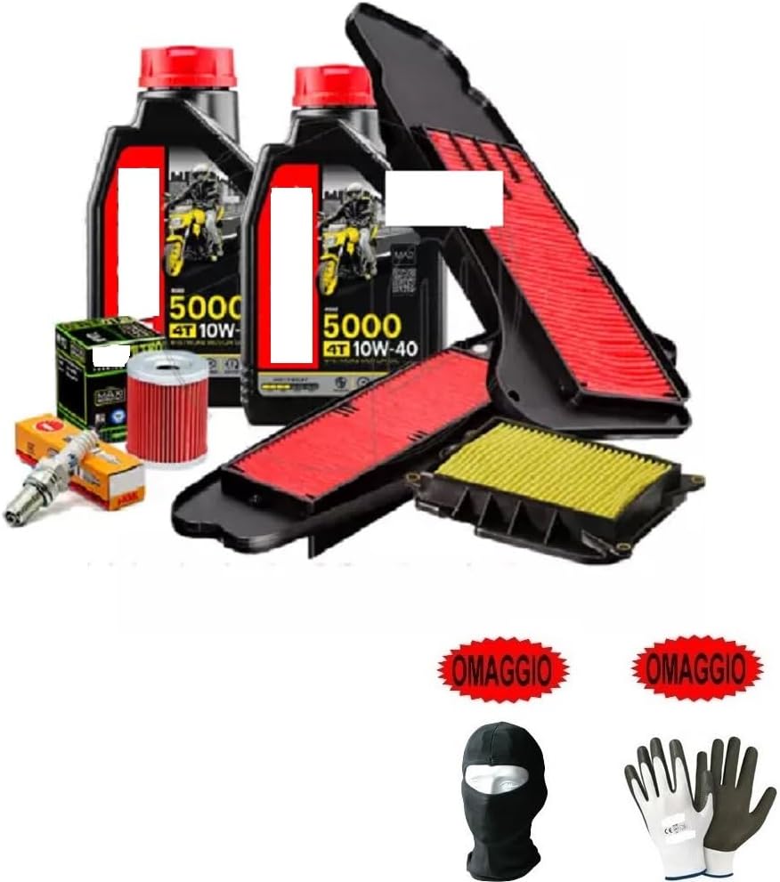 Kit Tagliando CF Moto CLX 700 | Filtro Olio + 3L Motul 5100 10W40 | Ricambio Compatibile Originale - Foto 3