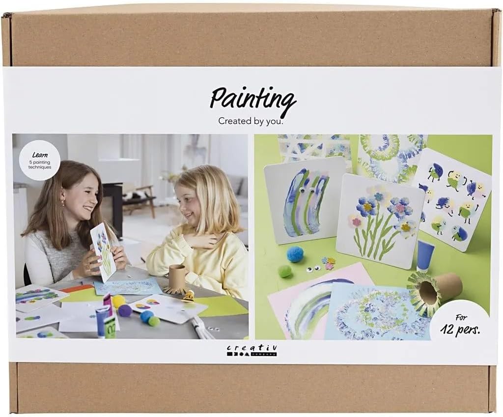 Creativ Company Painting Mega Hobby Set for Children and Family