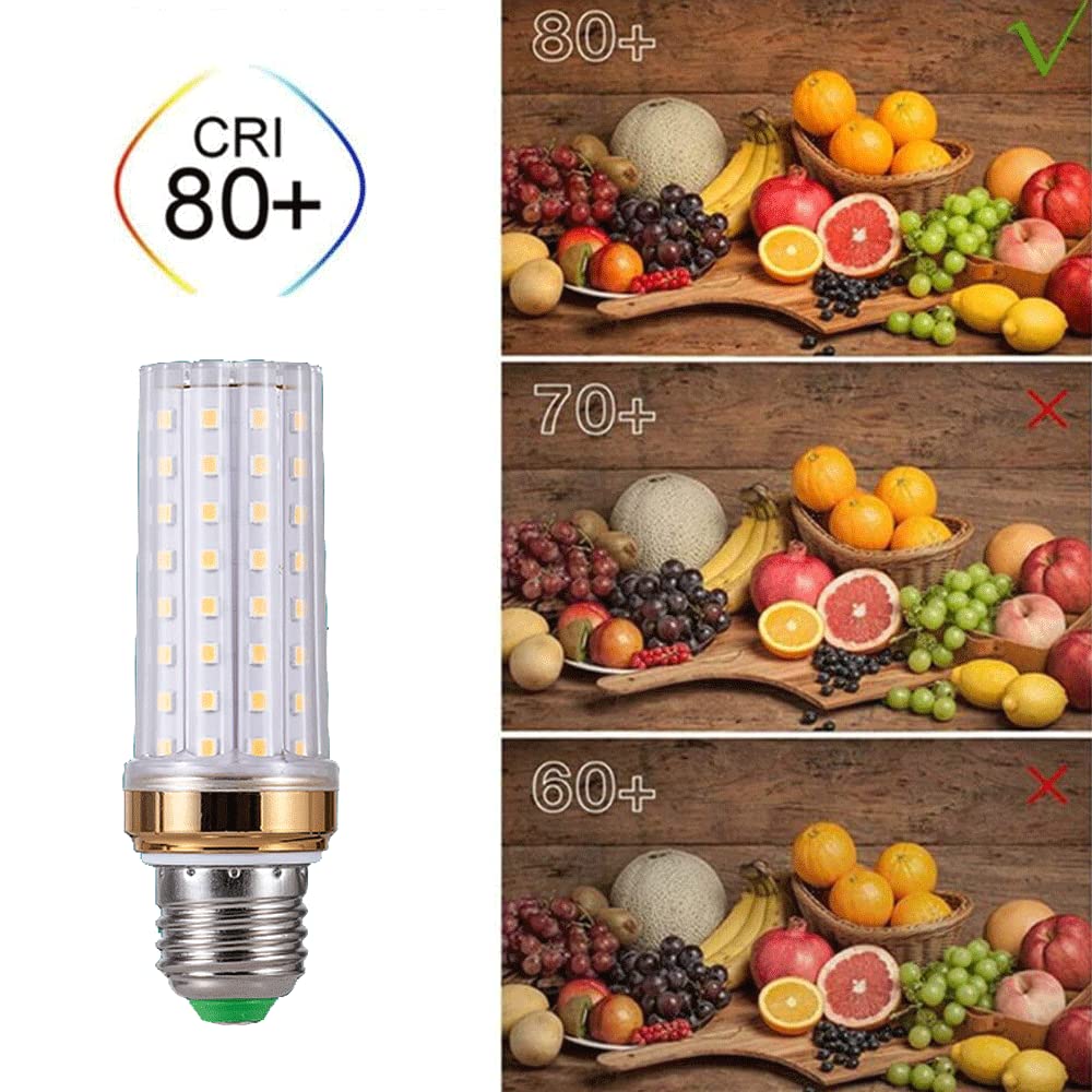 200-W-Äquivalent, LED-Glühbirne, 20 W und 24 W, 3000 K, Warmweiß, 6000 K, Tageslichtweiß, E27-Sockel, Nicht dimmbare LED-Glühbirne, Standardersatz, 10er-Pack