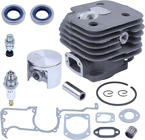 Mtanlo Kit de cilindro de extremo superior de motor de 2.047in para Husqvarna 272 272K 272Xp 272S 268 268S 268K motosierra 503 75 81 72