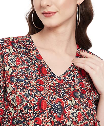 Image of Uptownie Lite Women's Crepe Skater Knee Length Dress