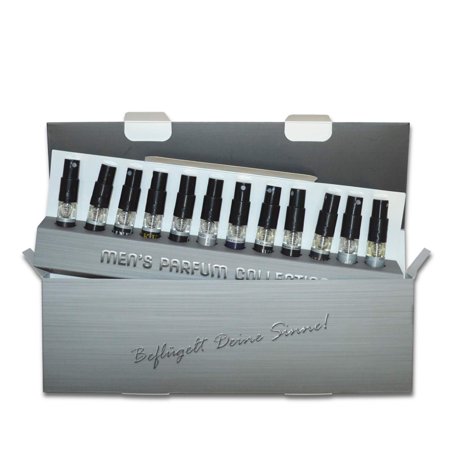 12x Parfum Set HERREN Geschenk-Box Inklusive AVARE Duft - Eau De Parfum 3ml Spray | Parfüm-Kollektion Von DuftzwillinG ®