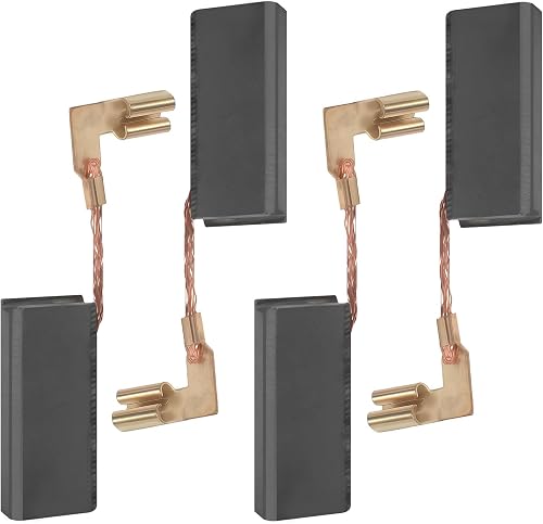 Carbon Brushes compatible with Bosch 11250VSR, 11253VSR, 11255VSR, RH328VC, RH228VC, HD21-2, HD19-2, 1199VSR (4 pcs)