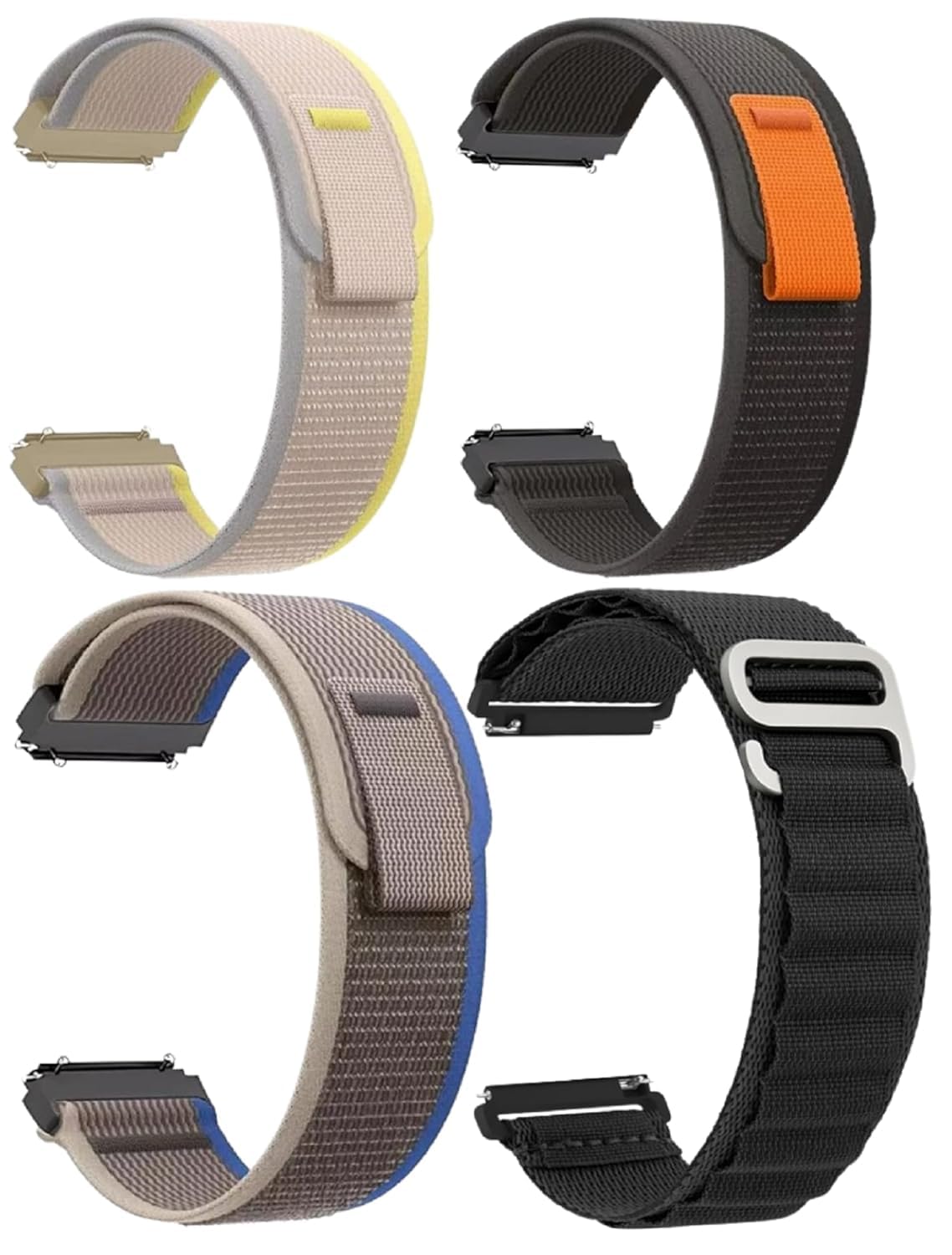 KHR 22mm Nylon Trail Loop Band Strap Compatible with Amazfit GTR (47 mm) | GTR 2/2E | GTR 2 Lite | GTR 3 | GTR 3 Pro | GTR 4 Smart Watch Strap With 22mm Lugs-image-15