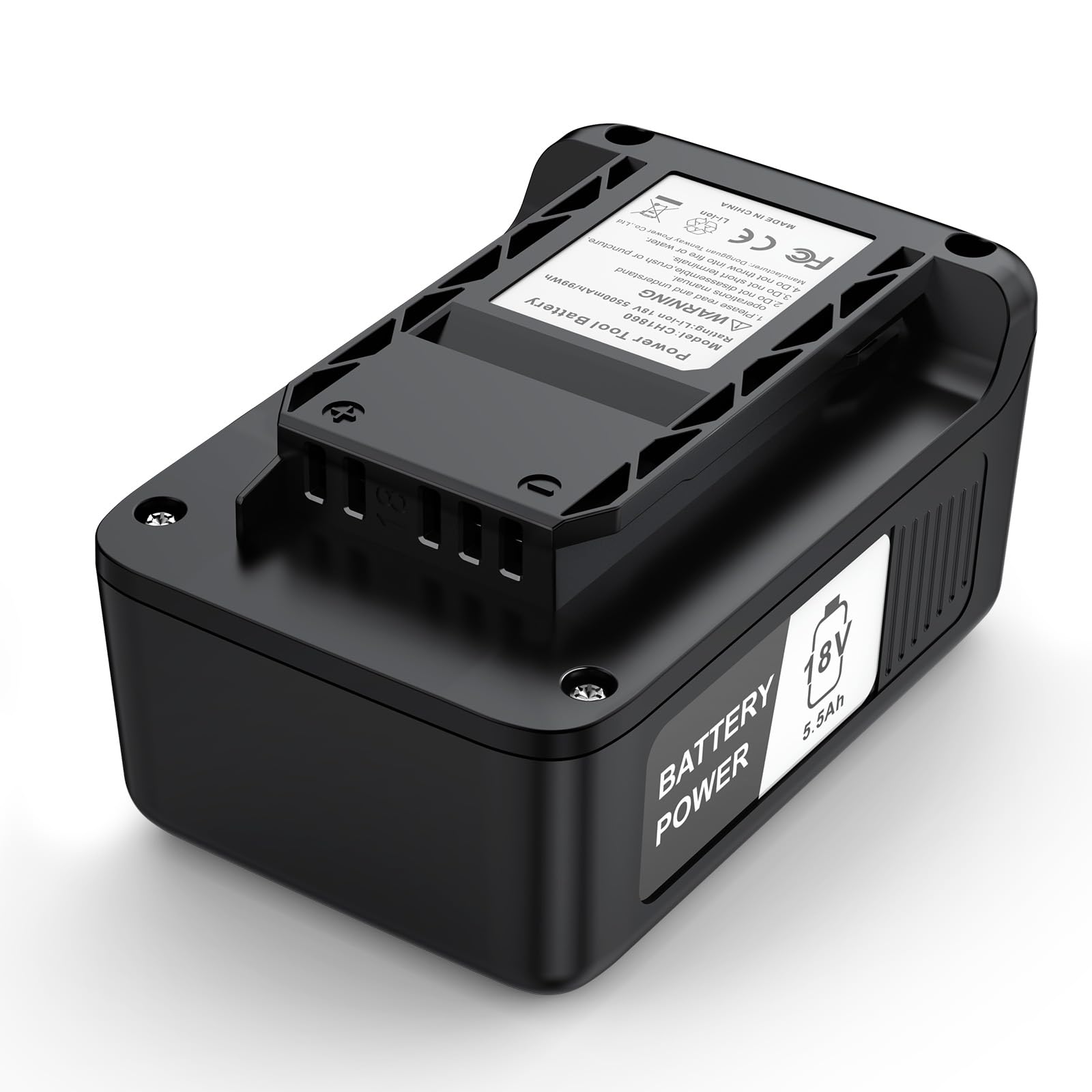 Batería de repuesto de 18 V y 5500 mAh para herramientas eléctricas Karcher, batería de iones de litio compatible con Kärcher todos los dispositivos de la plataforma de batería de 18 V