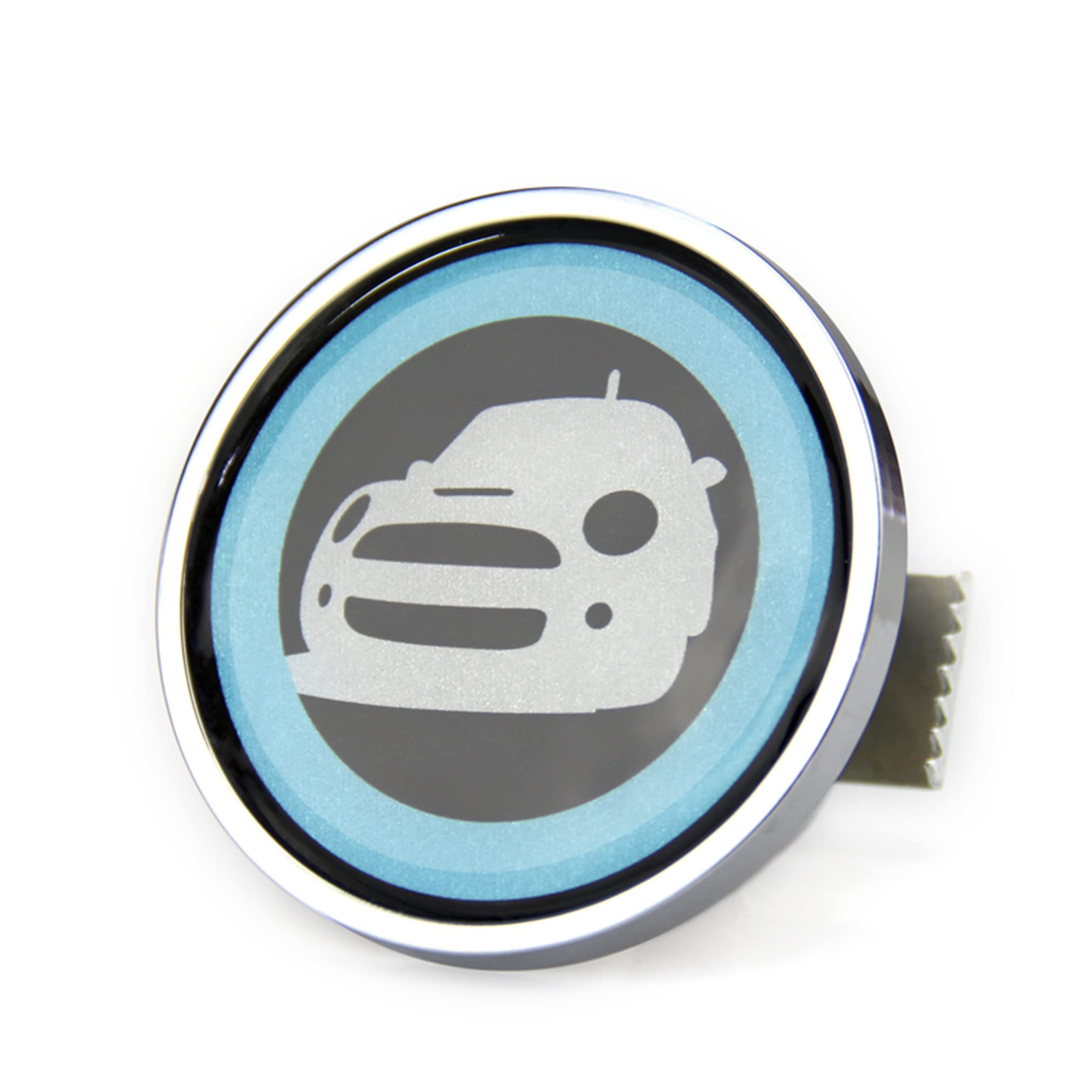 Front Bumper Grill Emblem Badge Sticker Compatible with Mini Cooper (Design 19)