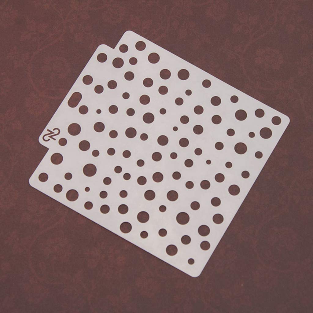 DIY Aushöhlen PET-Schablone – Bastelschablone Aus Kunststoff Für Textil, Wand, Papier (ca. 14x13 Cm)