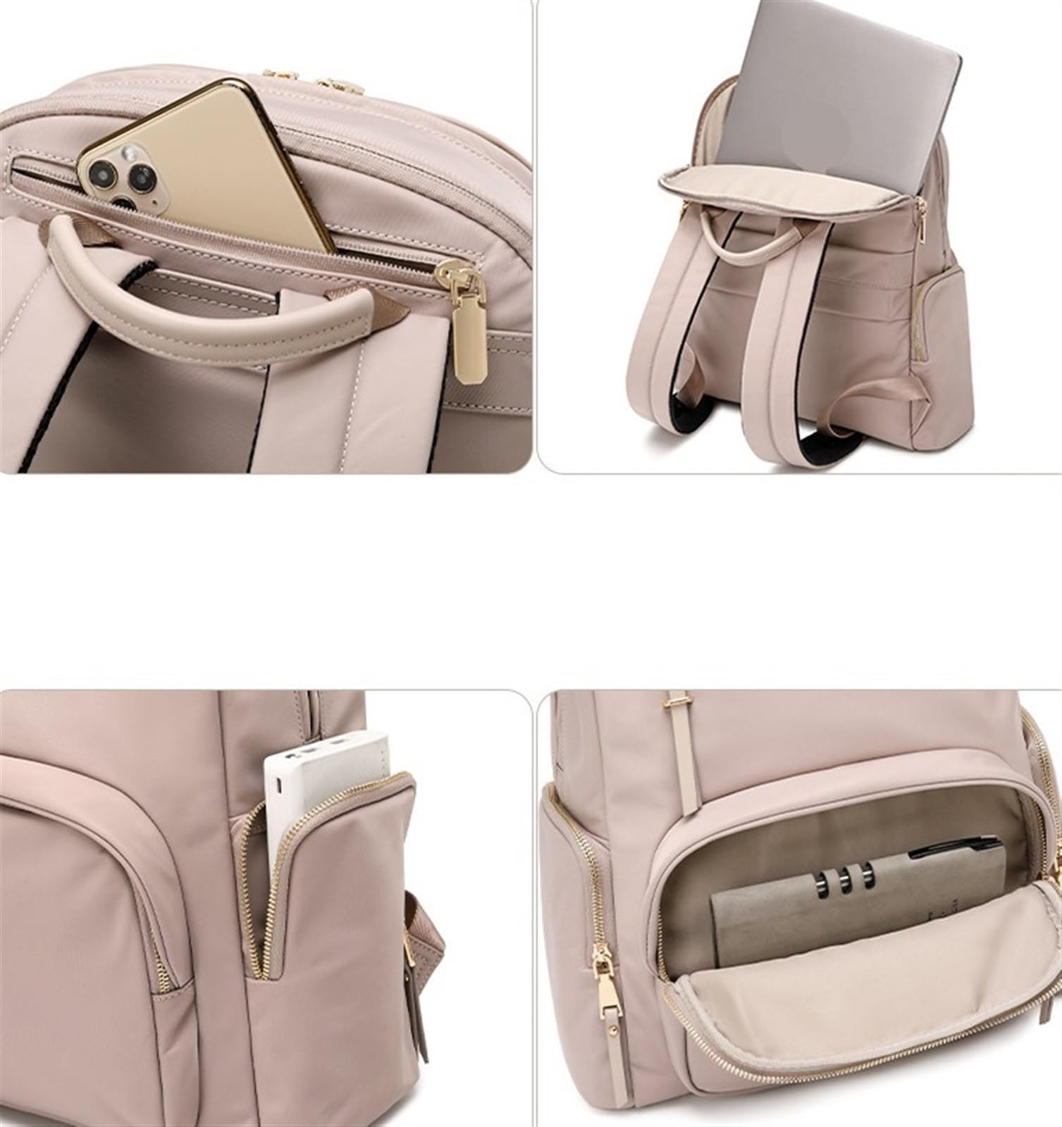 Torba Na Laptopa Plecak Podróżny Na Komputer 15,6 Cala Wodoodporny, Lekki Plecak Do Pracy Sac Ordinateur Portable(Blue)