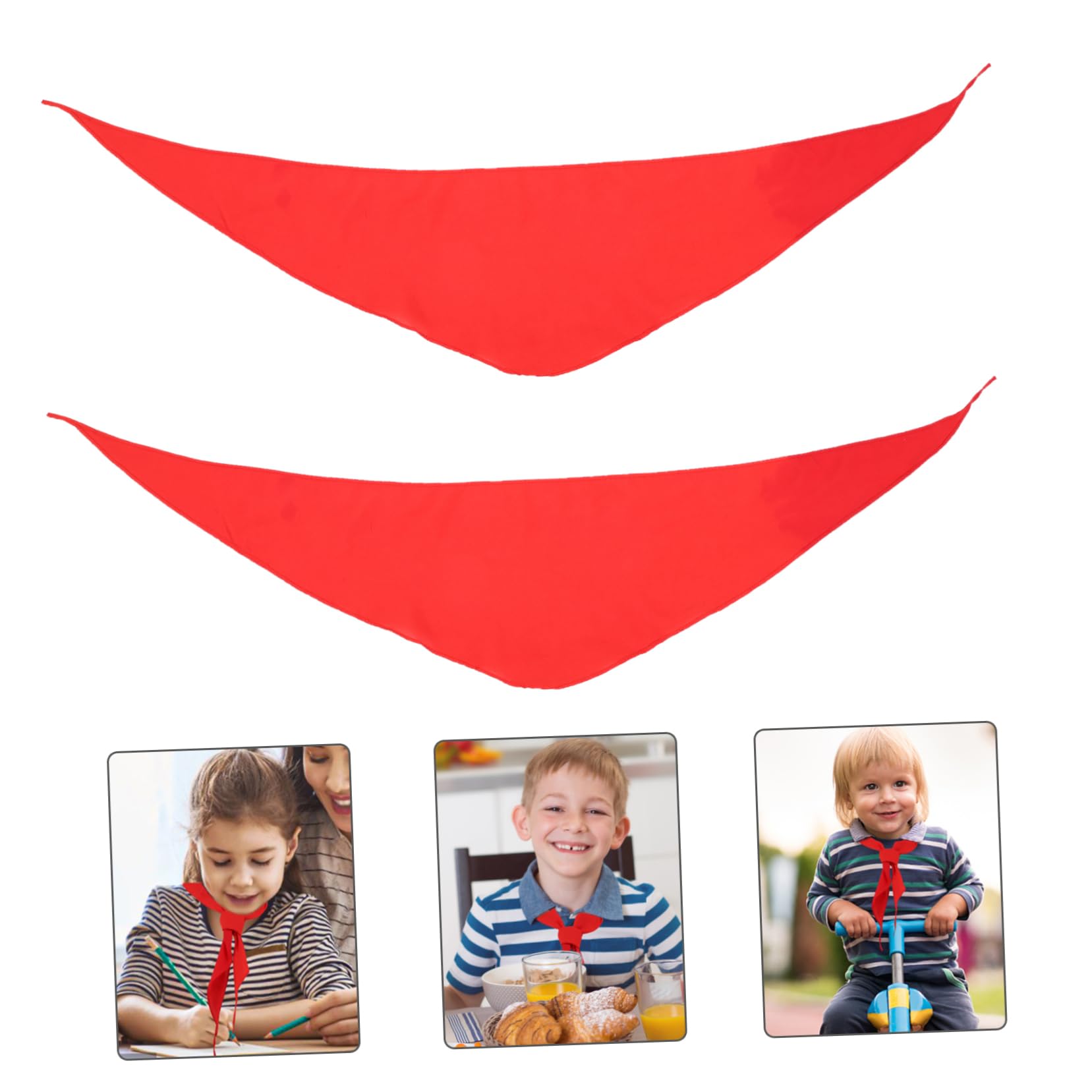 LIFKOME Vibrant and Girls Scarf Triangle Dance Prop Scarfs for Children's Dance Performances Events