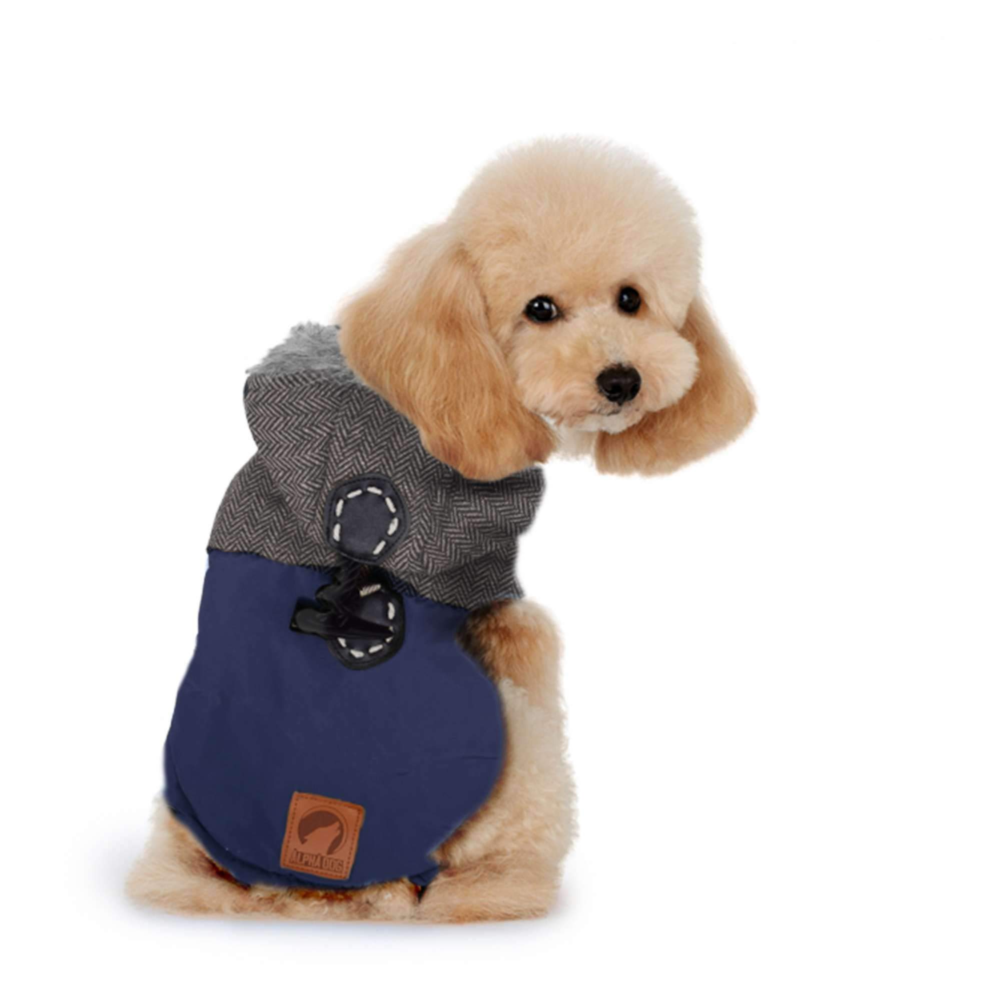 Manteau Alpha Dog XXXL imperméable bleu 50 cm isolant léger