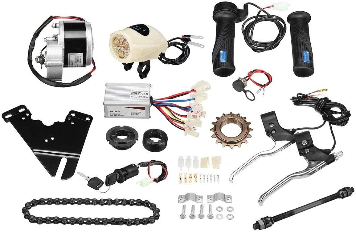 NAKS Copper 24V 250Watt Pmdc Motor Kit, 30 x 20 x 13 Centimeters