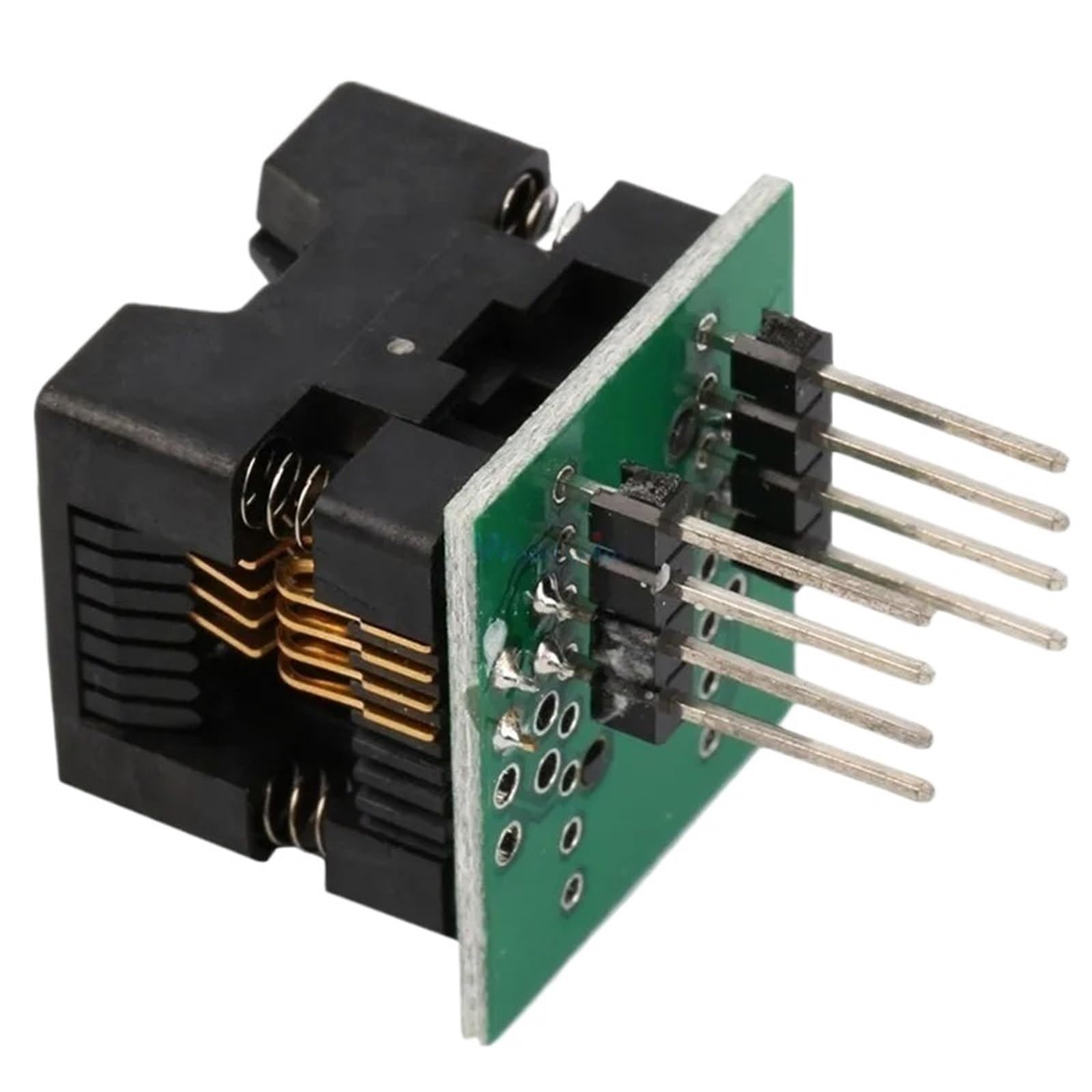 Evita soldar chips con el adaptador SOIC8 a DIP8 150Mil verde IC 7