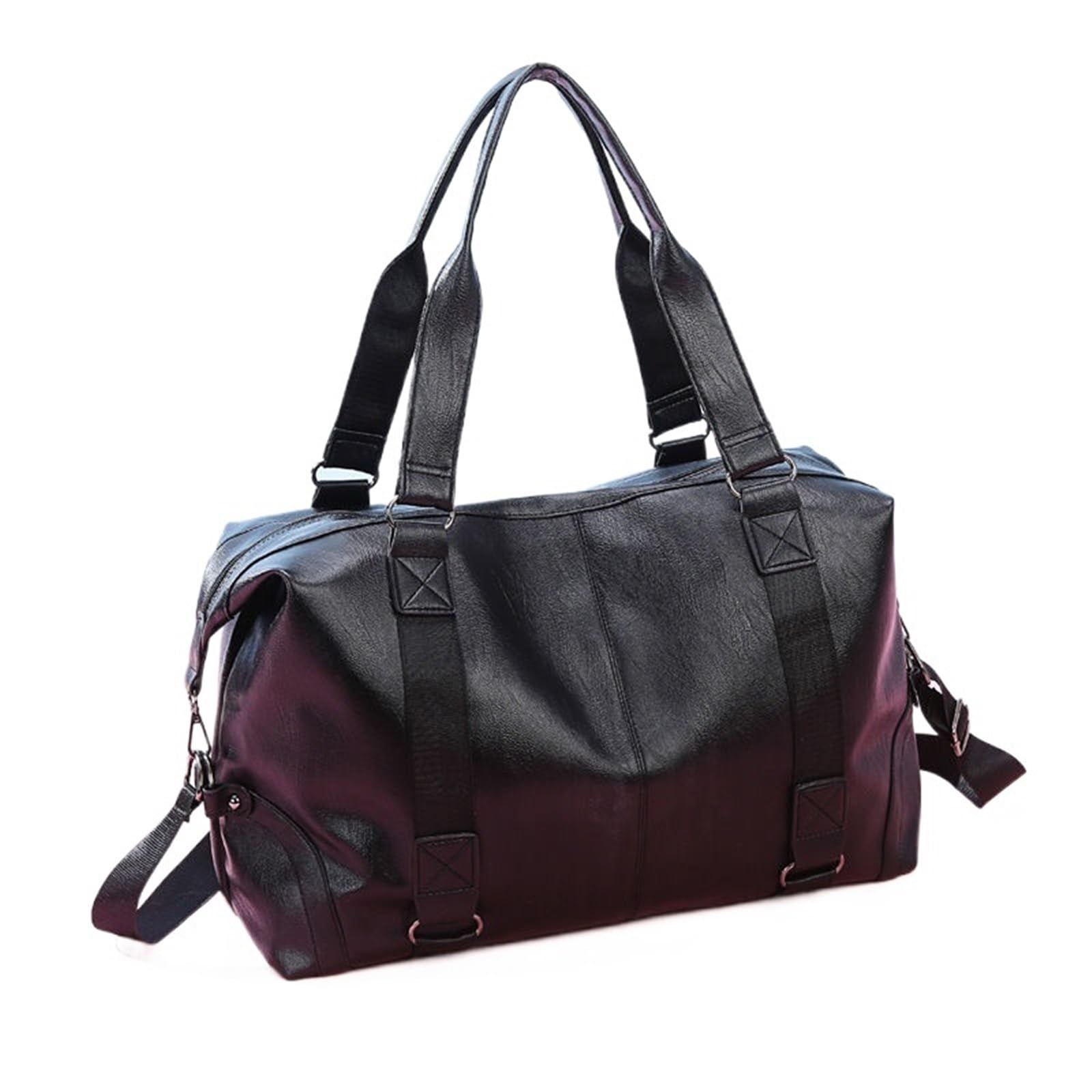 Borsone Da Viaggio In Pelle Borsa Da Viaggio Alla Moda Da Uomo, Borsa Da Viaggio, Grande Capacità, In Pelle, Portatile, Da Lavoro, A Tracolla, Casual, Da Uomo, A Tracolla, Da Viaggio Per Viaggiare