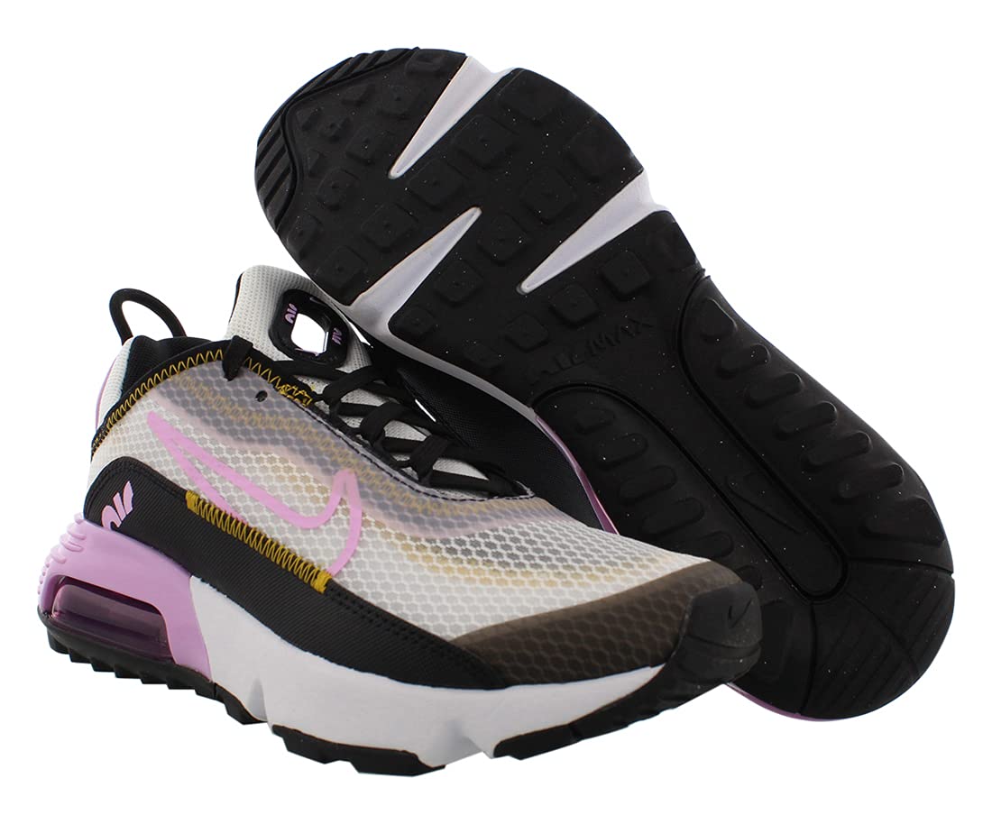 Nike Air Max 2090 (Gs) Girls Shoes Size 7, Color: White/Black/Pink