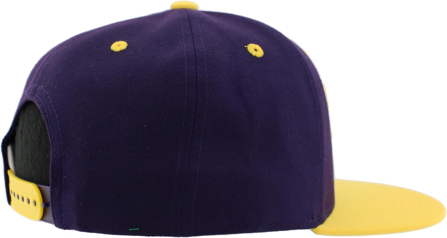 LSU Tigers NCAA Officially Licensed Hat Flat Snapback Z11 Retro Flashback Team Color - Image 6