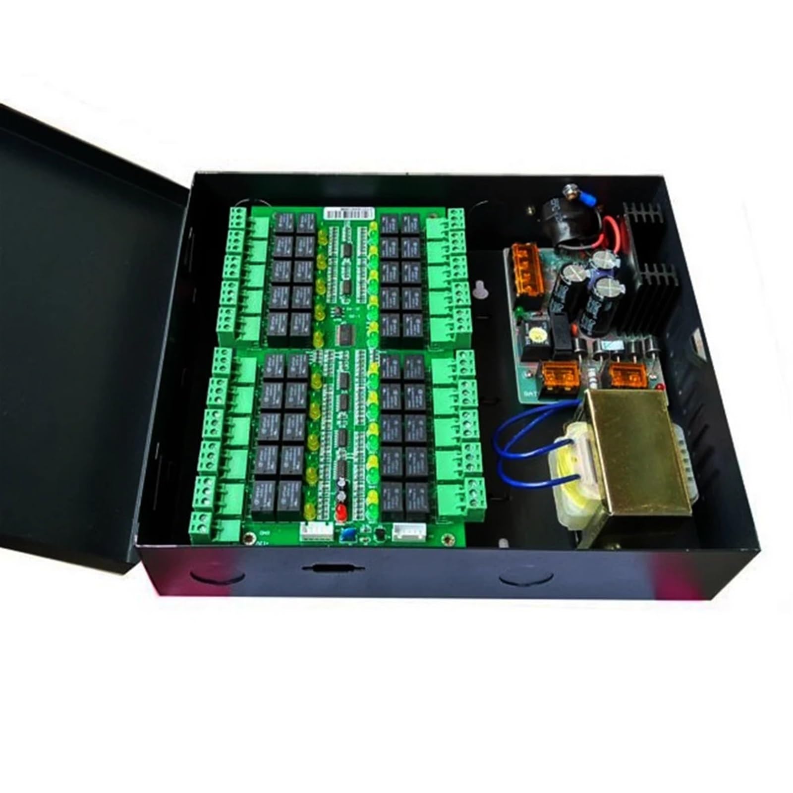 Lector biométrico de huellas dactilares y tarjetas RFID, panel Control acceso puerta, tablero ascensor, 10/20 pisos para Seguridad Eléctrica(DK10K)