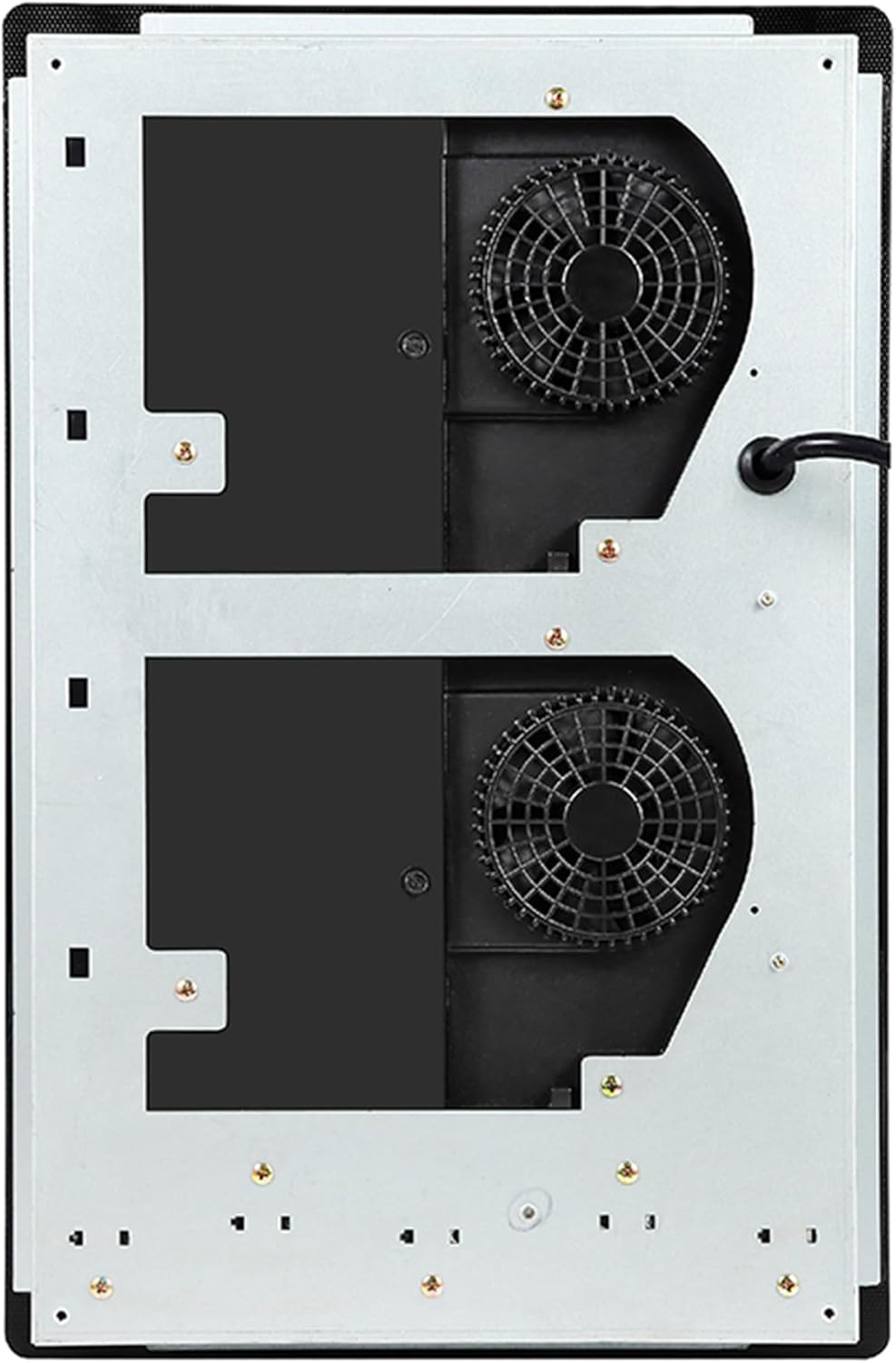 Equator Advanced Appliances 13" VERTICAL 2-BURNER Induction Cooktop 9 POWER Built in/Freestand 110V