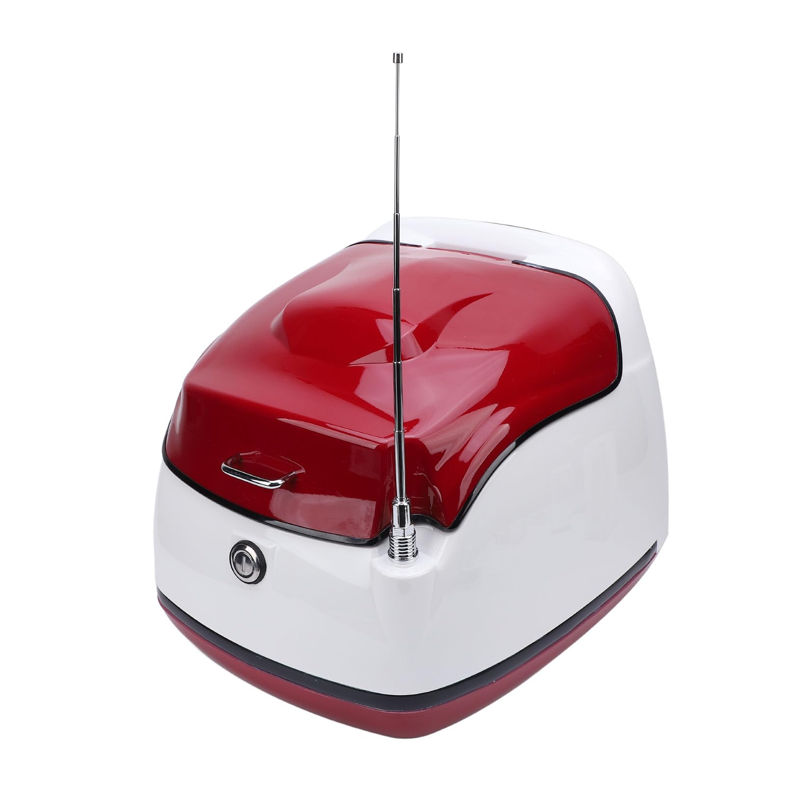 38L Moto Top Case, Coffre de Rangement Universel Arrière (Dark Red)