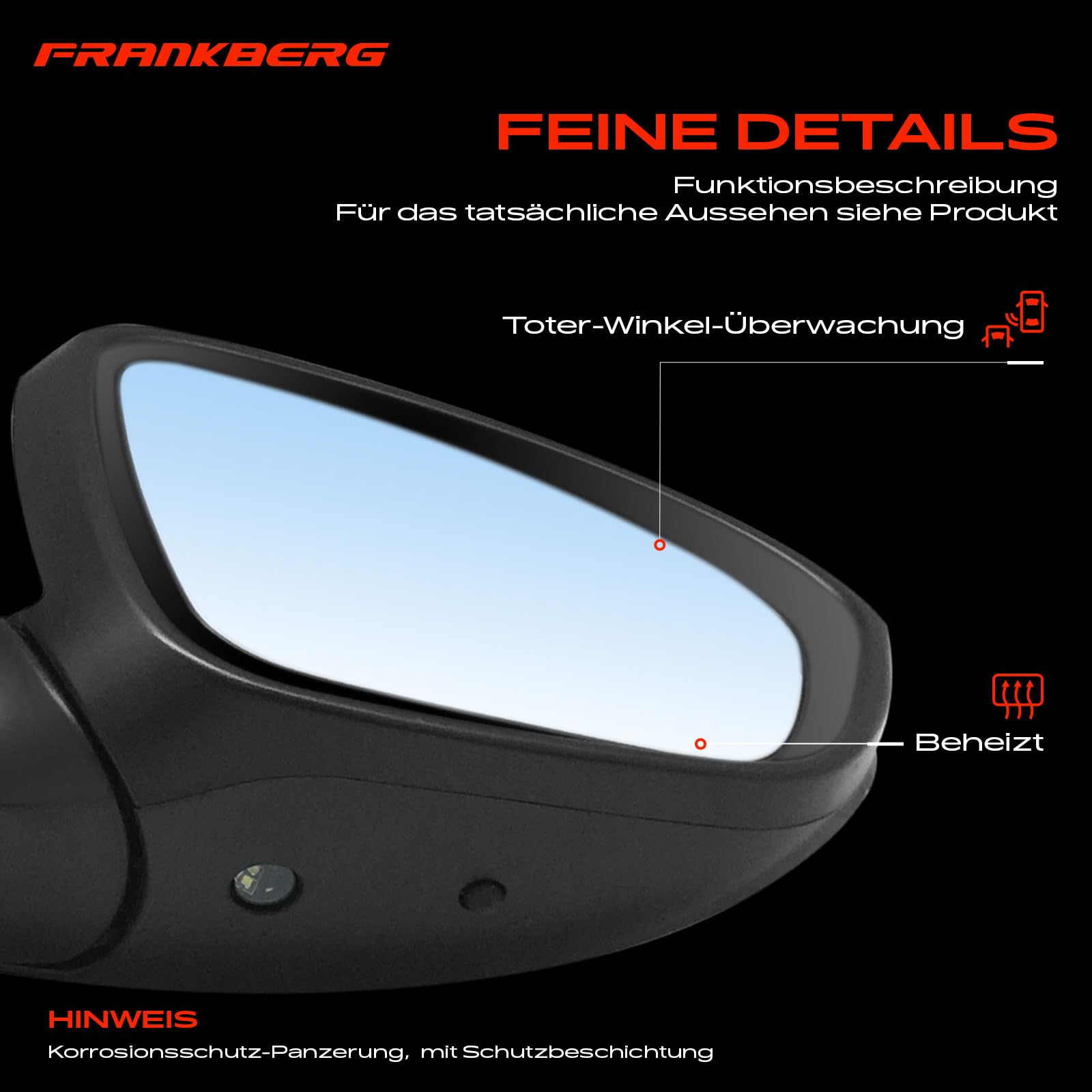 Frankberg Specchietto retrovisore esterno destro IV963651460R 963651460R