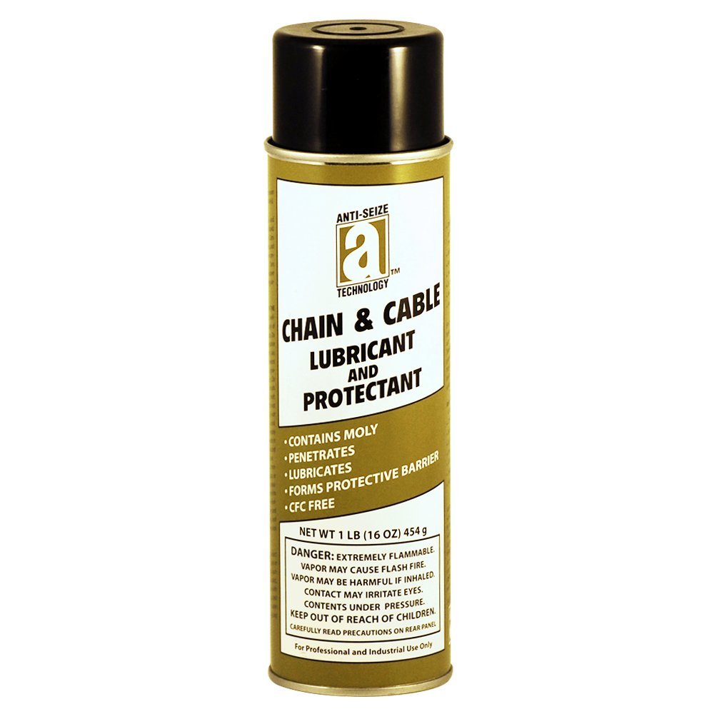 ANTISEIZE TECHNOLOGY 17040 Chain and Cable Lubricant, 16 oz Aerosol