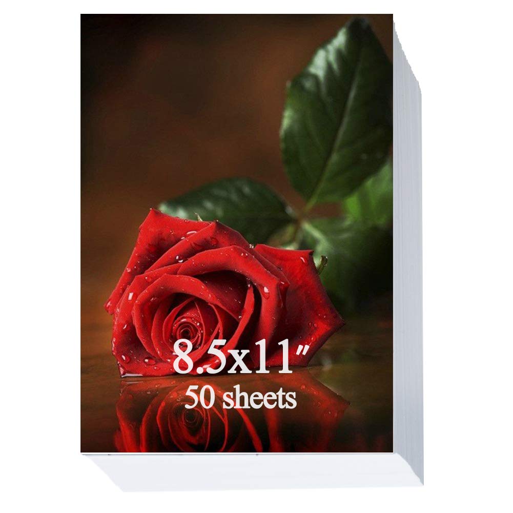 Glossy Photo Paper 8.5x11 inch 200gsm 50 Sheets