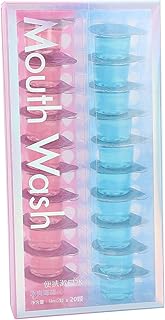 Rose Mint Flavor Mouthwash Oral Cleansing Eliminate Oral Odor Freshen Breath Mouthwash Mild Non irritating Oral Care Mouthwash 13ml x 20pcs