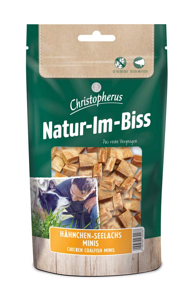 Christopherus Bâtonnets à mâcher pour Chien - 70 g - Sèche à l'air Chaud