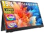 cocopar モバイルモニター 15.6インチ 耐久アルミ合金製 90%sRGB ベゼルレス VESA 標準HDMI 非光沢IPS液晶 軽量薄型 1920*1080 FHD モバイルディスプレイ ゲーム FreeSync対応/ブルーカット機能 USB-C/HDMI/スピーカー内蔵/カバー付PS4/PS5/XBOX/Switch/PC/Macなど対応 在宅ワーク リモートワーク ZB-156