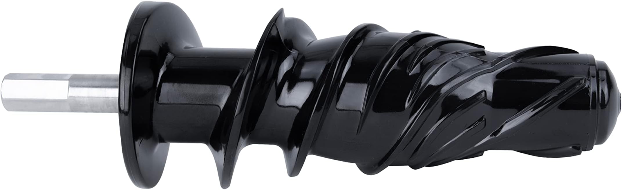 Omega Juicer Replacement Parts - Auger For Models NC800HDS, NC800HDR, NC900HDC, NC900HDS, Black