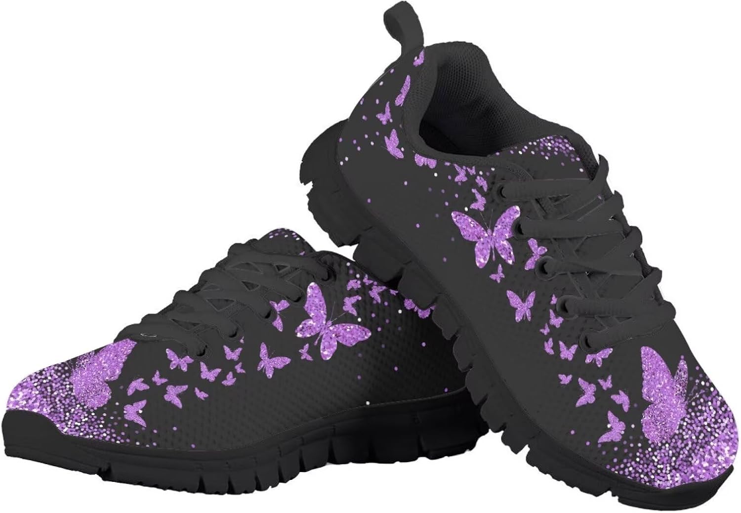 Funnydude Funny Print Girls Tennis Shoes Kid Comfortable Sneakers Casual Walking Shoes