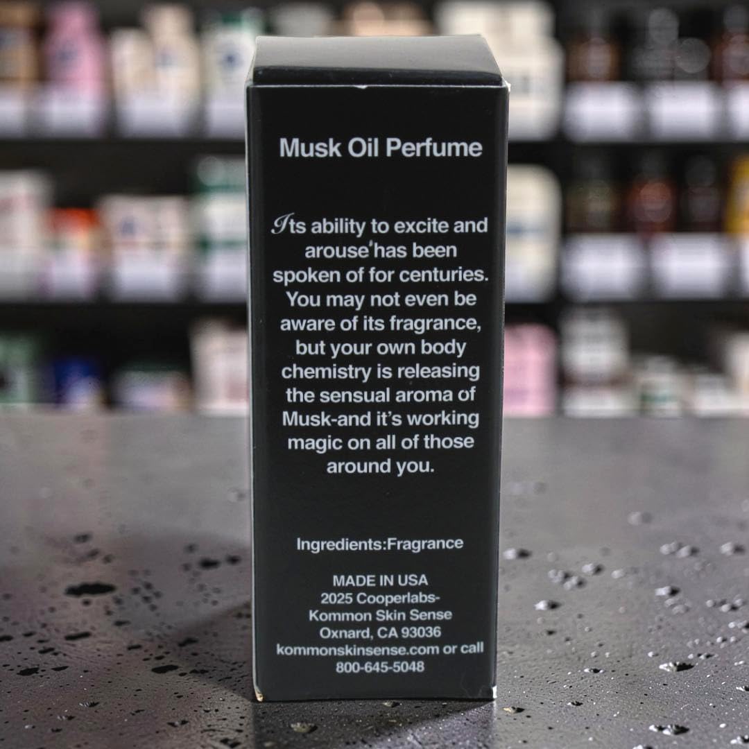 The Original Musk Oil Formally Cooperlabs Musk Oil, 0.5 oz Dab
