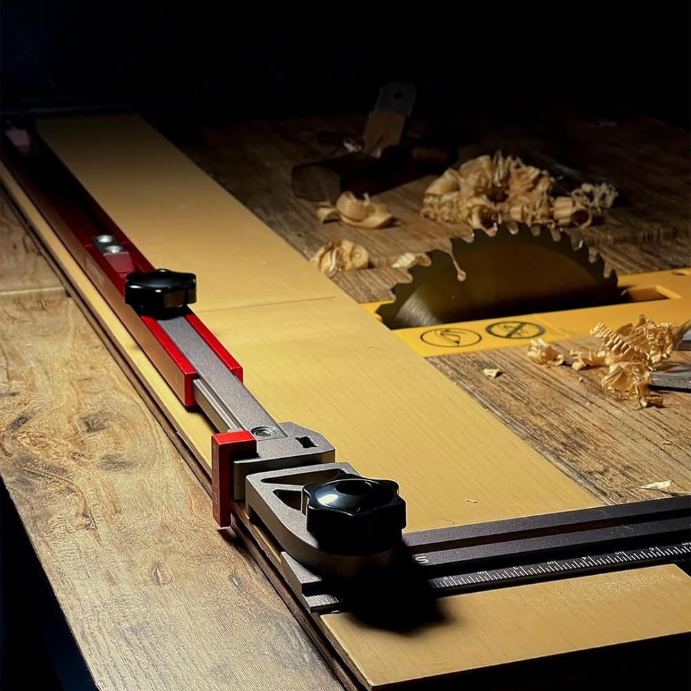 Treppenstufen-Schablonenwerkzeug, Edelstahl Treppenmesswerkzeug mit Winkelmesser und Skalenanzeige, Treppenlehre für Treppen Auflagen Und Trennwände (Einstellbare Länge 17.9 to 50.9 Zoll)