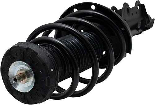 Miniatura 966 de TRQ Kit de suspensión delantera, conjunto de amortiguadores y resortes, barra estabilizadora, enlace estabilizador compatible con Chevrolet