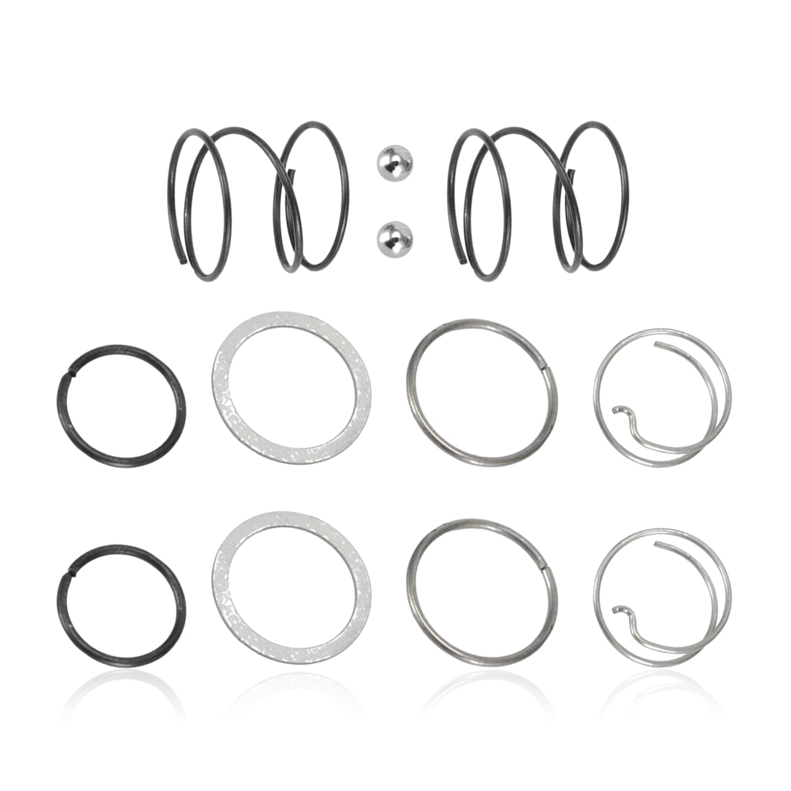 N078434 N089668 Spring Kits with Steel Ball,2 Set Holder Chuck Impact Driver Bit Repair Kit for DeWalt DCF885 DCF886 DCF887 DCF840 DCF850,Bit Holder Replacement Spring and Ball Bearing for Dewalt