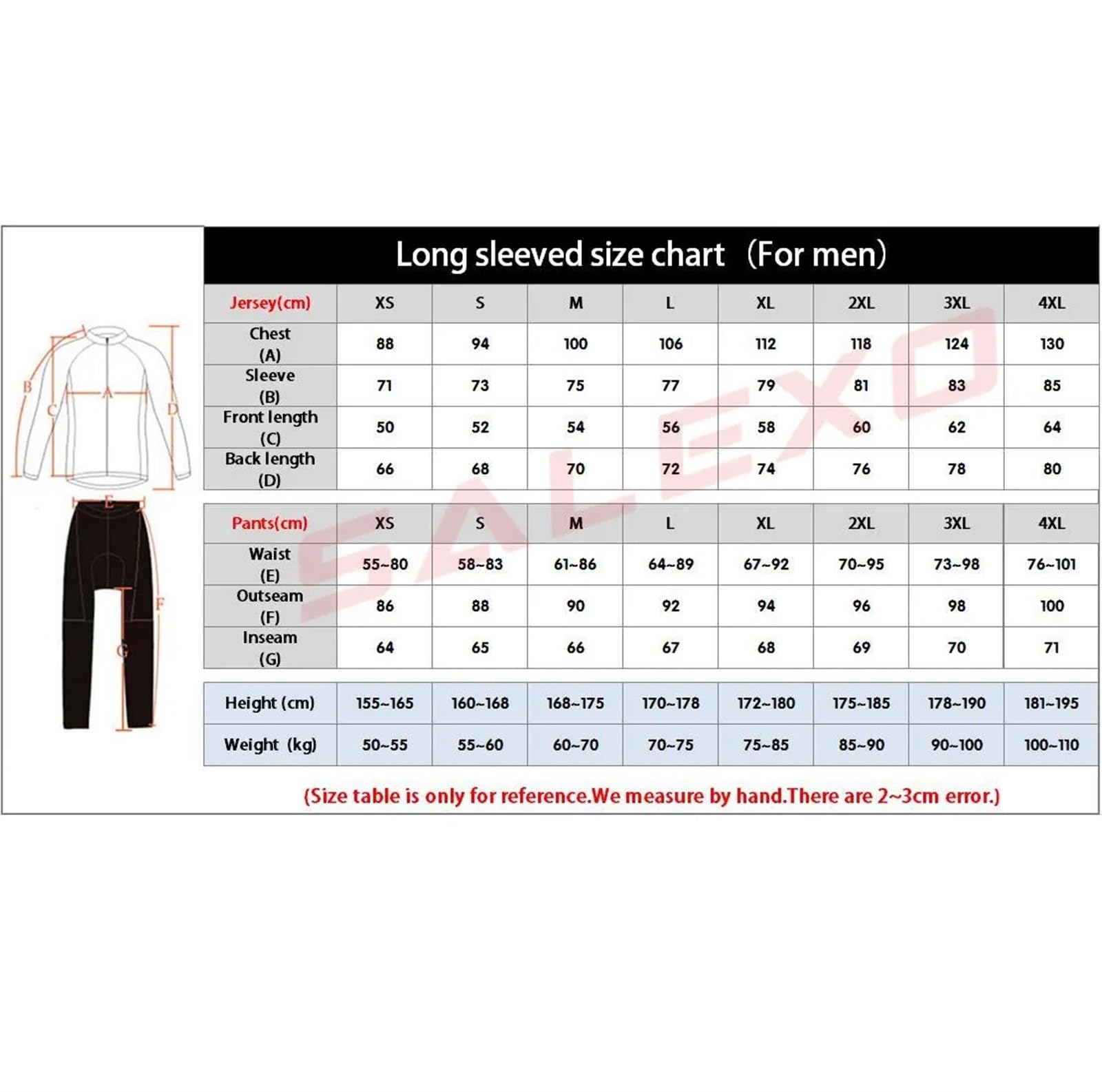 Largo Culote Ciclismo Pantalones de ciclismo con cojín de esponja de alta densidad for hombre, pantalones largos de lana térmica con pechera, almohadilla de Gel for bicicleta, pantalones con pechera d