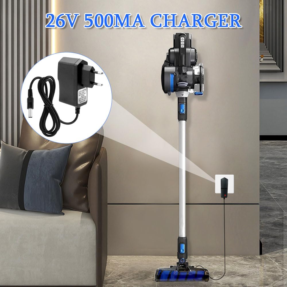 Azlanway 26V 500mA Chargeur Pour Hoover H-Free 100 200 500