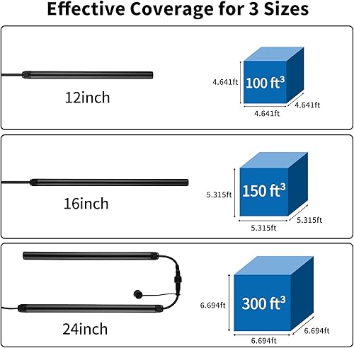 Miniatura 5 de briidea Varilla deshumidificadora segura, varilla que reduce la humedad con fácil instalación y cable de enchufe fácilmente roscado a través del